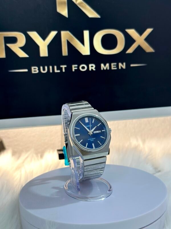 Casio Classic Blue Dial Metal Watch