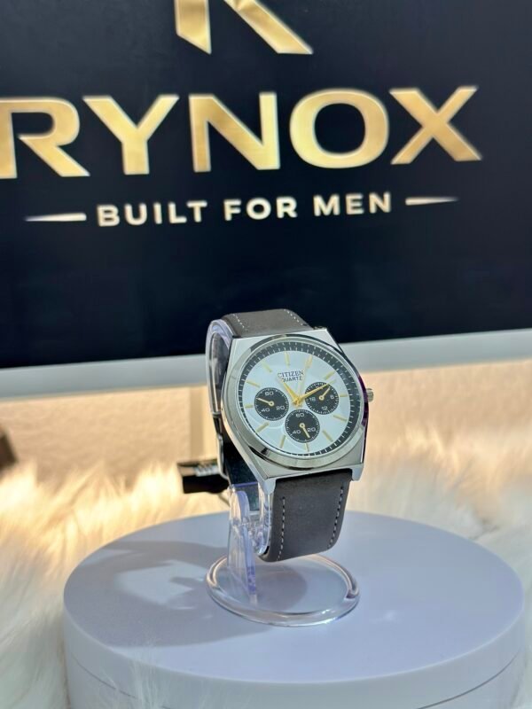 Citizen Classic Chrono-Style Leather Watch